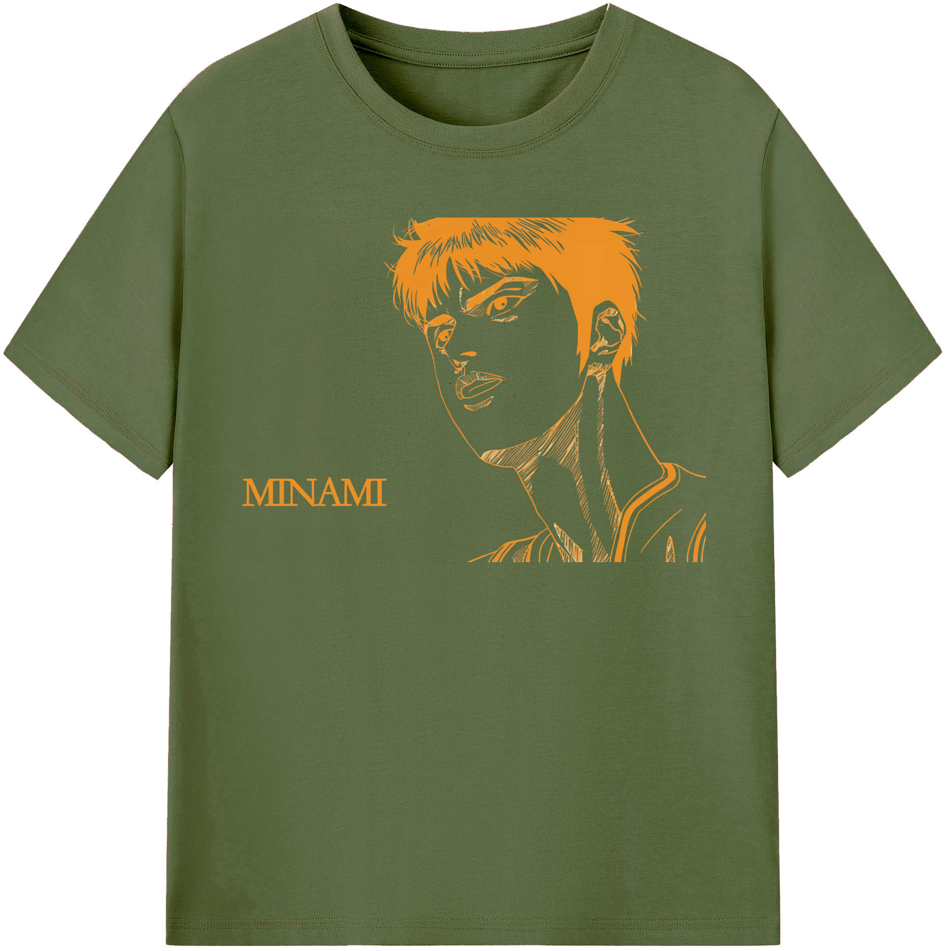 SLAM DUNK／スラムダンク 綿100％半袖Tシャツ（フロントプリント）